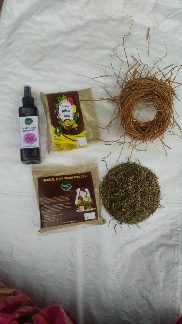 Agathin Mozhi Herbal Kisses combo – skin and hair
